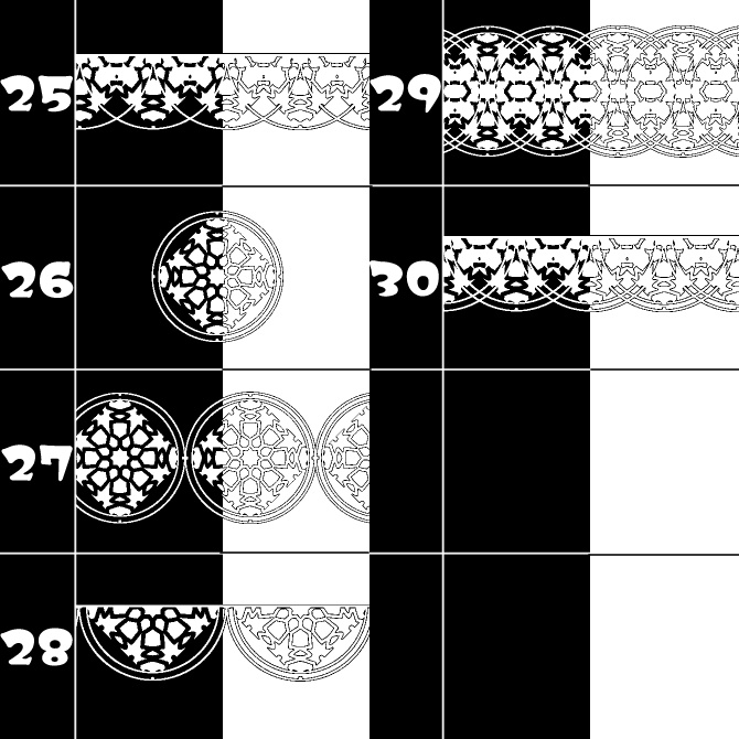 No.104d みそおねぎ飾り枠集