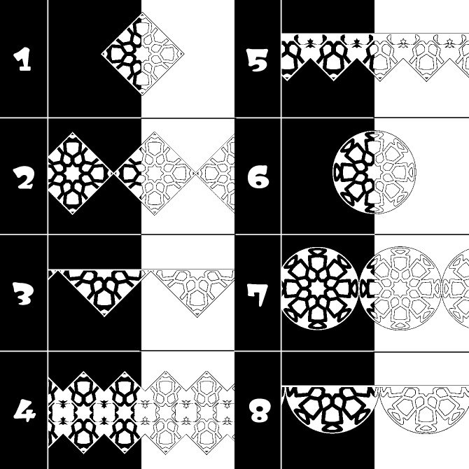 No.104d みそおねぎ飾り枠集