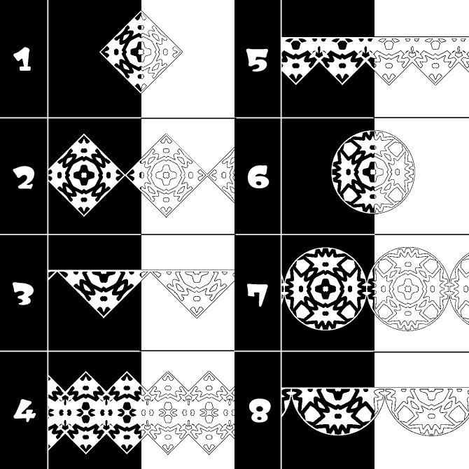 No.104e みそおねぎ飾り枠集