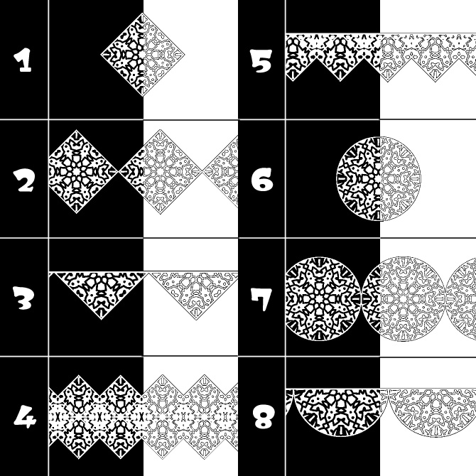 No.104f みそおねぎ飾り枠集