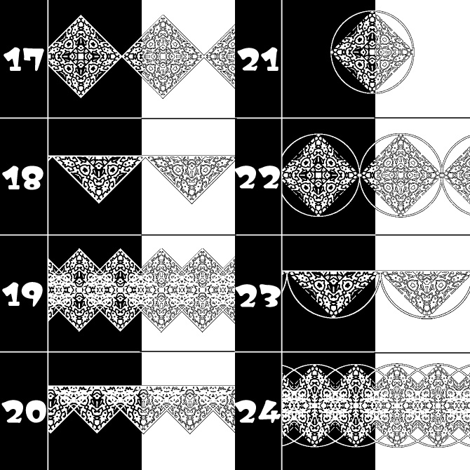 No.104g みそおねぎ飾り枠集