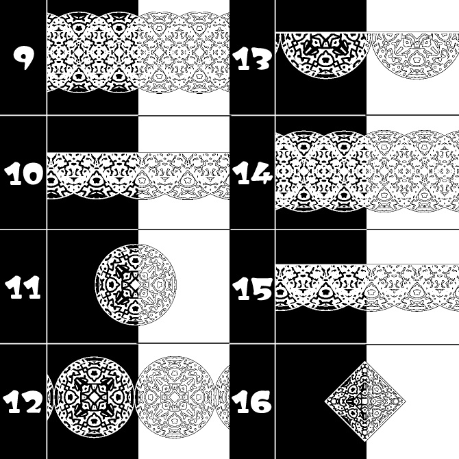 No.104g みそおねぎ飾り枠集