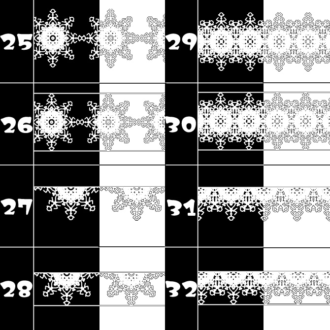 No.106 みそおねぎ飾り枠集
