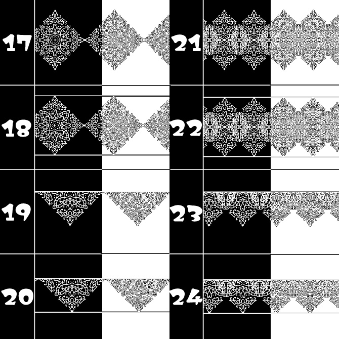 No.107a みそおねぎ飾り枠集