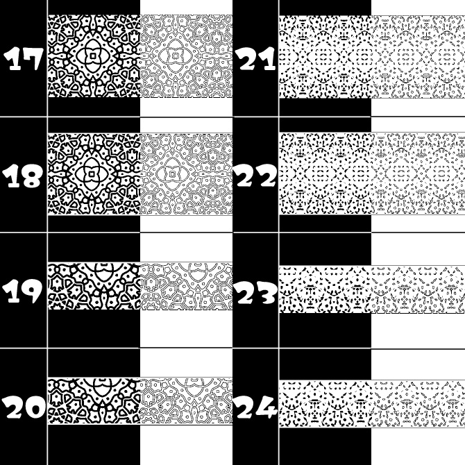 No.108b みそおねぎ飾り枠集