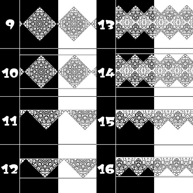 No.108b みそおねぎ飾り枠集