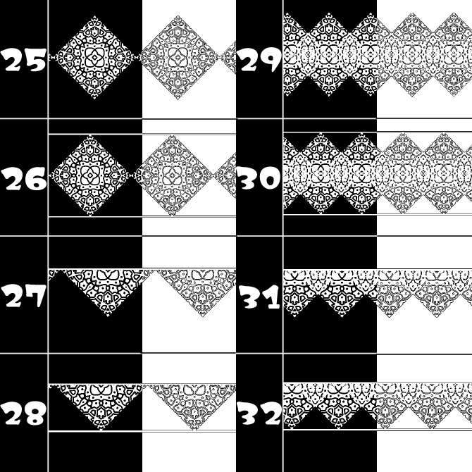 No.108b みそおねぎ飾り枠集