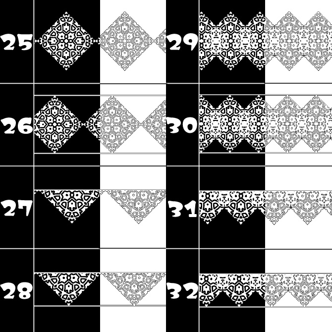 No.108a みそおねぎ飾り枠集