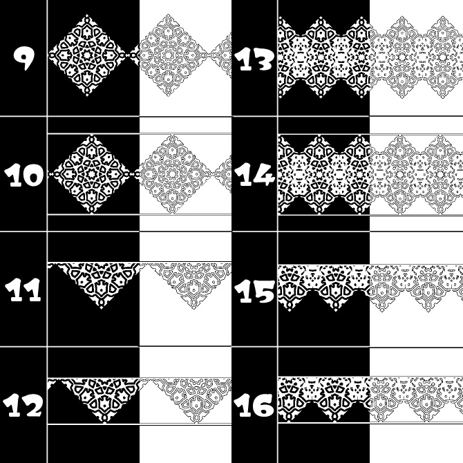 No.108a みそおねぎ飾り枠集