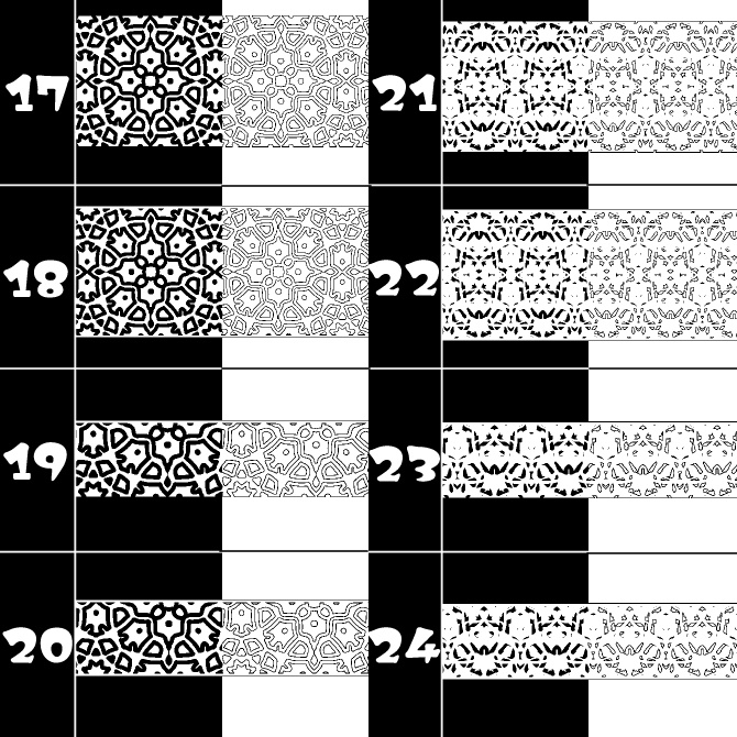 No.108a みそおねぎ飾り枠集