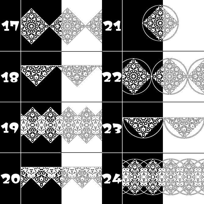 No.108d みそおねぎ飾り枠集