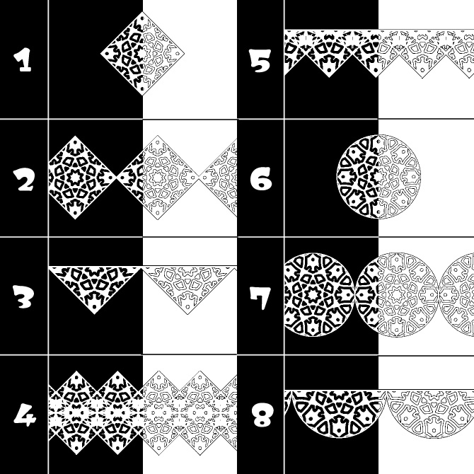 No.108d みそおねぎ飾り枠集