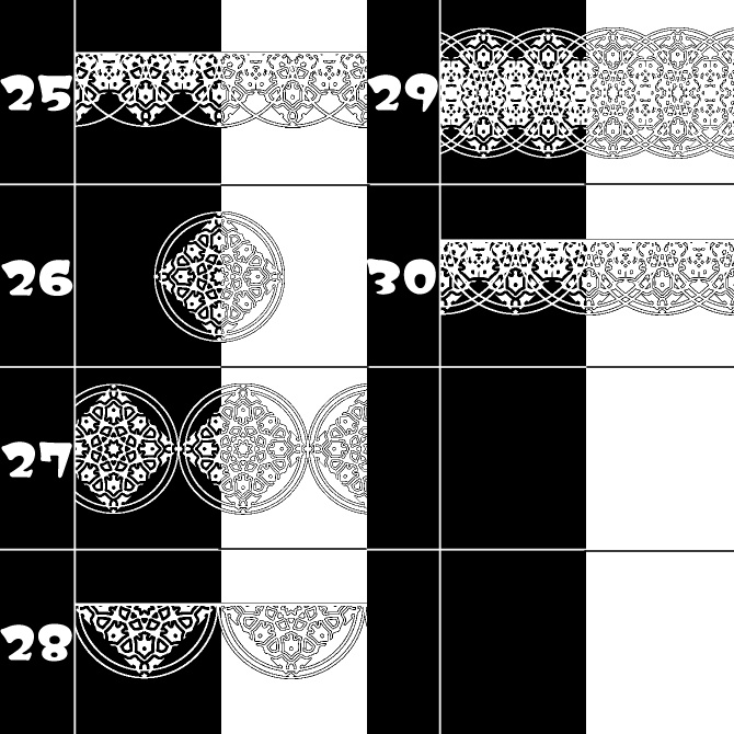 No.108d みそおねぎ飾り枠集