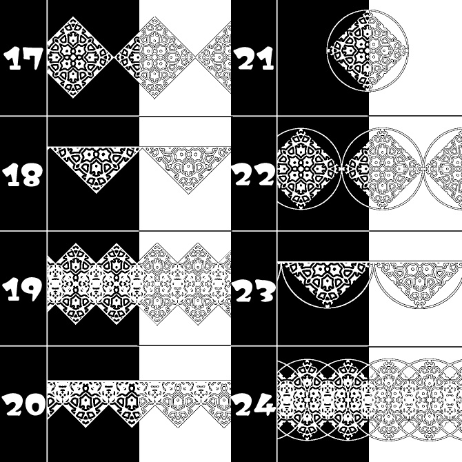 No.108e みそおねぎ飾り枠集