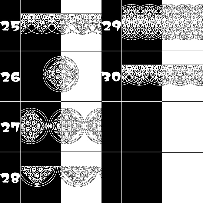 No.108e みそおねぎ飾り枠集