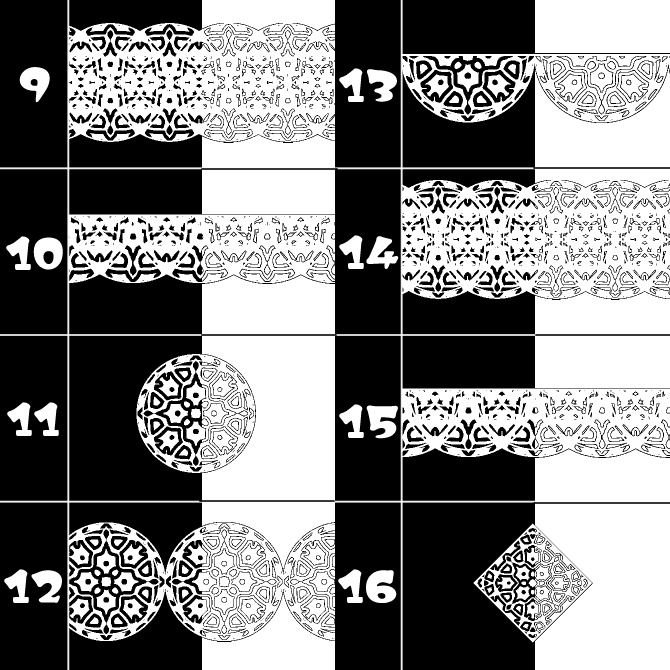 No.108e みそおねぎ飾り枠集