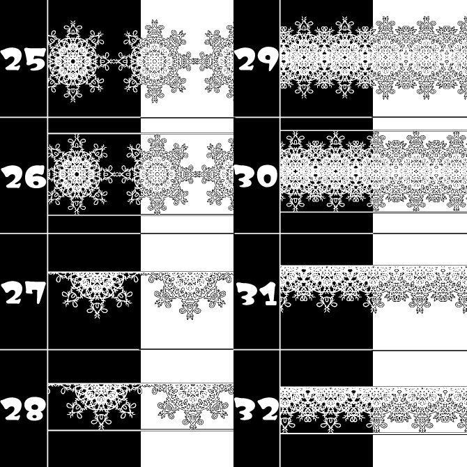 No.109 みそおねぎ飾り枠集