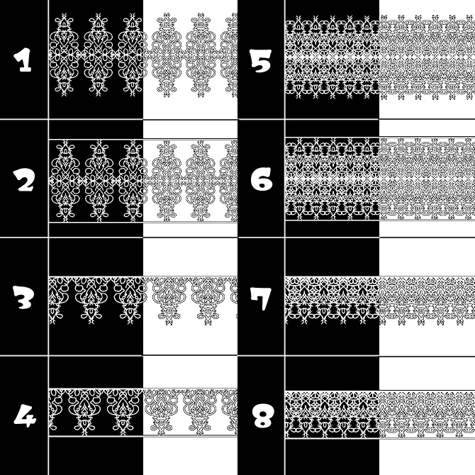 No.109 みそおねぎ飾り枠集