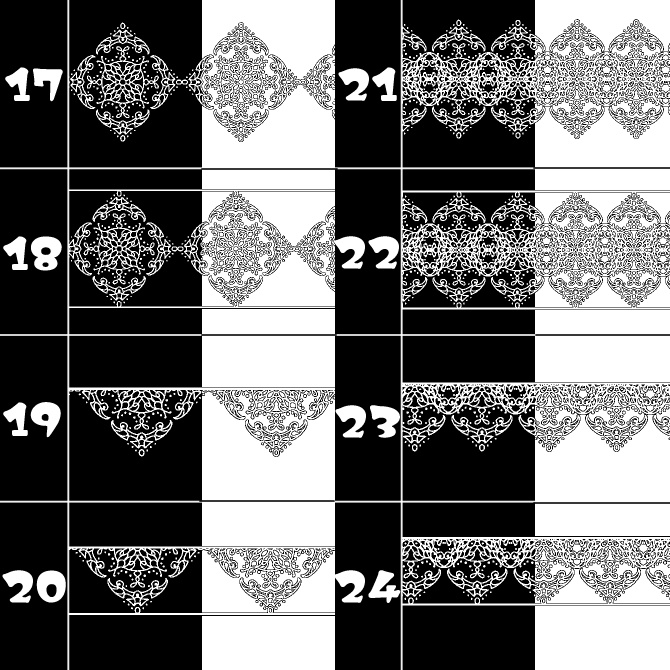 No.111a みそおねぎ飾り枠集