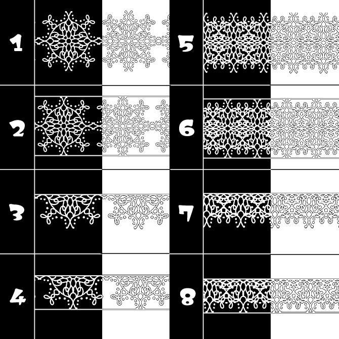 No.111a みそおねぎ飾り枠集