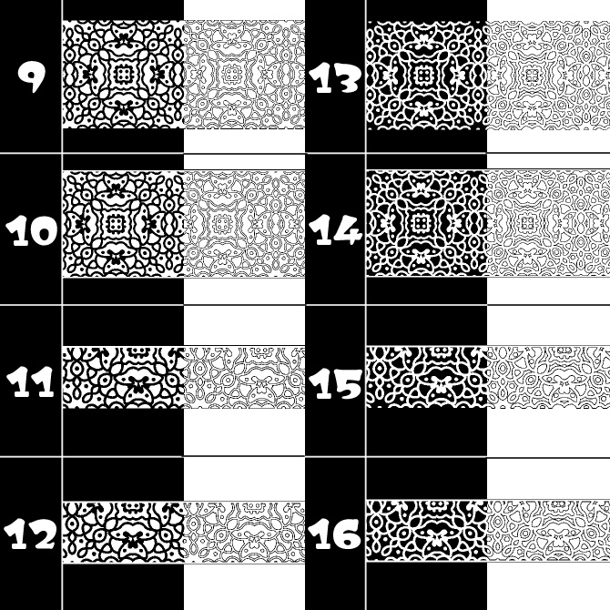 No.112a みそおねぎ飾り枠集
