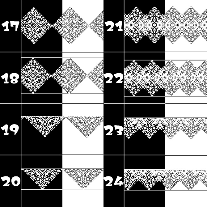 No.112b みそおねぎ飾り枠集