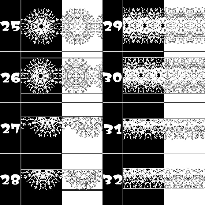 No.113 みそおねぎ飾り枠集
