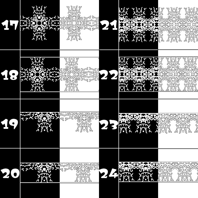 No.113 みそおねぎ飾り枠集