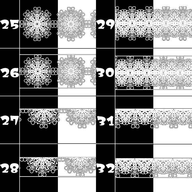 No.114 みそおねぎ飾り枠集