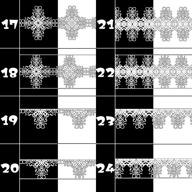 No.114 みそおねぎ飾り枠集