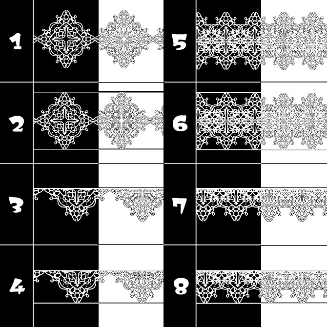 No.115a みそおねぎ飾り枠集