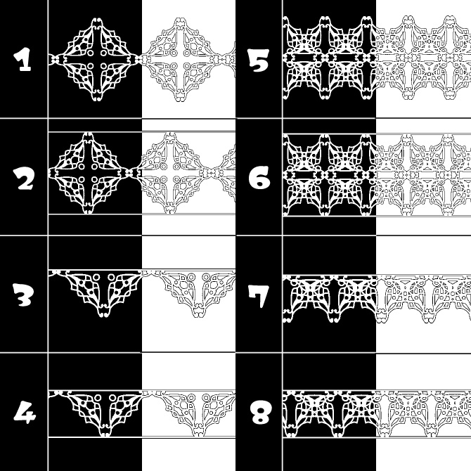 No.115b みそおねぎ飾り枠集