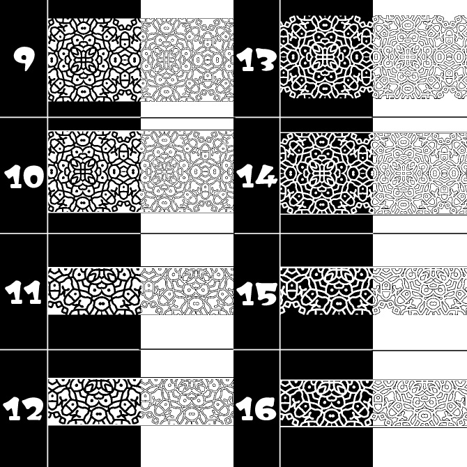 No.116a みそおねぎ飾り枠集