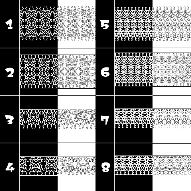 No.118みそおねぎ飾り枠集