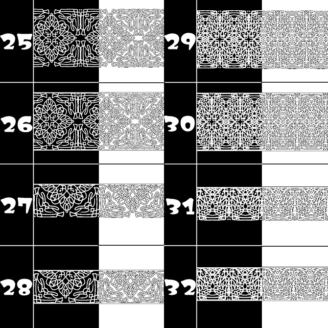 No.119aみそおねぎ飾り枠集