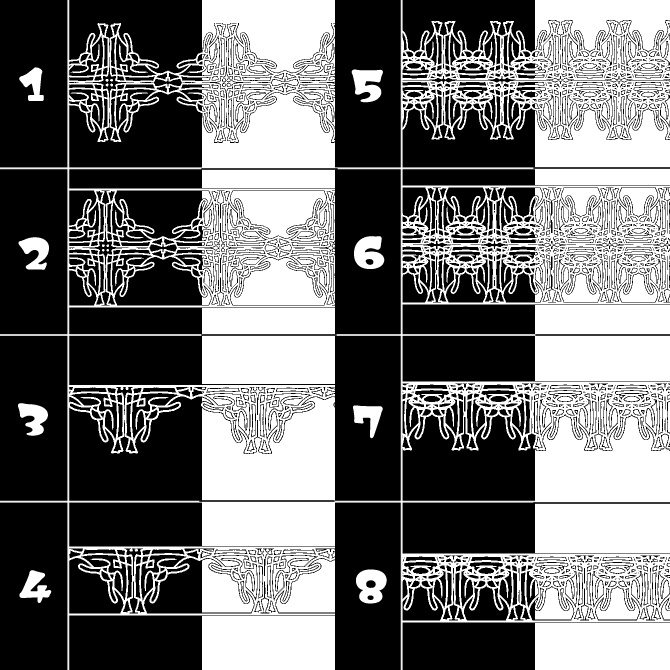 No.119bみそおねぎ飾り枠集