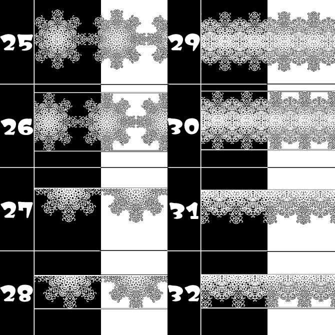 No.121みそおねぎ飾り枠集
