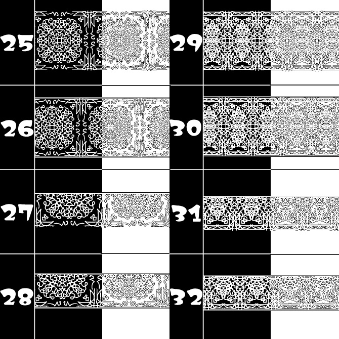 No.123aみそおねぎ飾り枠集