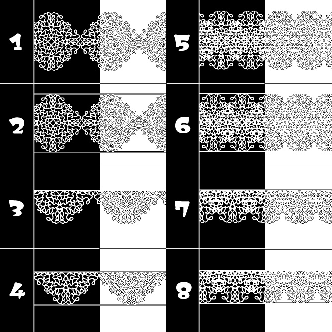 No.123aみそおねぎ飾り枠集