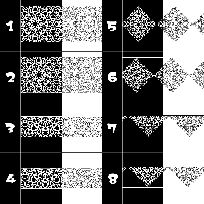 No.124みそおねぎ飾り枠集