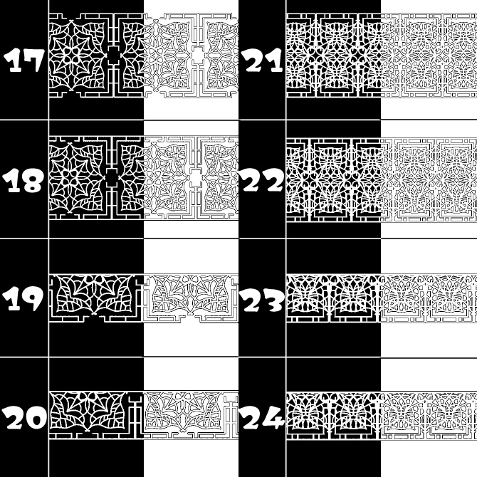 No.127aみそおねぎ飾り枠集