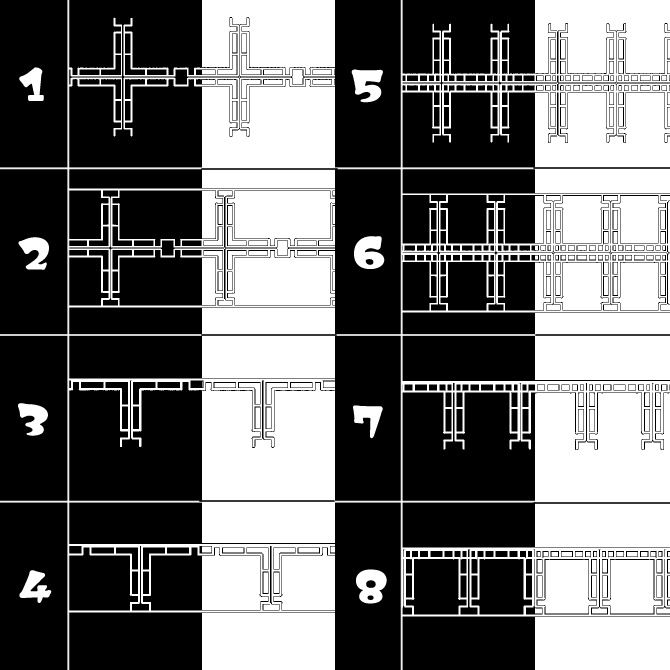 No.127bみそおねぎ飾り枠集