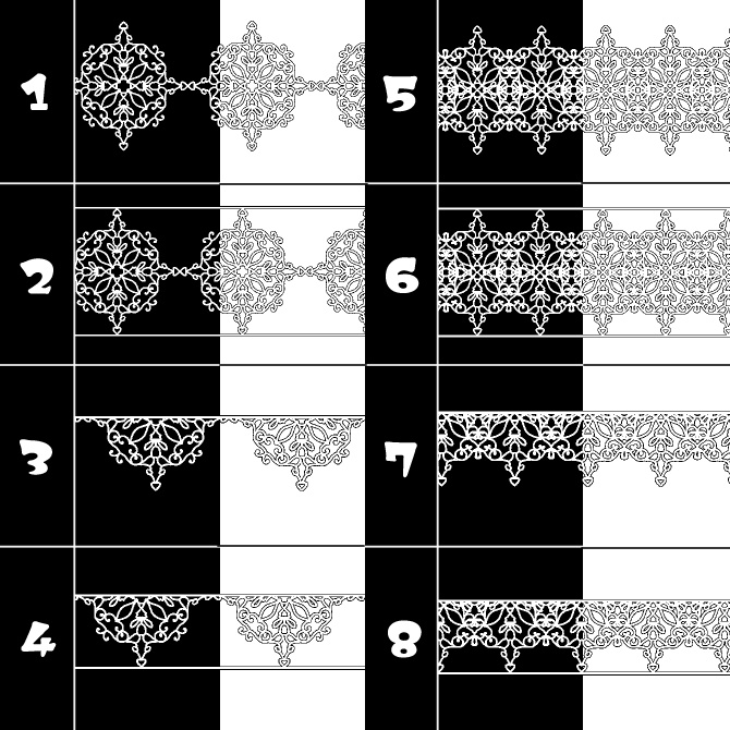 No.131aみそおねぎ飾り枠集