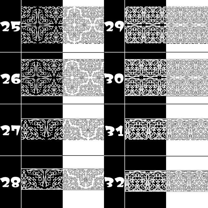 No.131bみそおねぎ飾り枠集