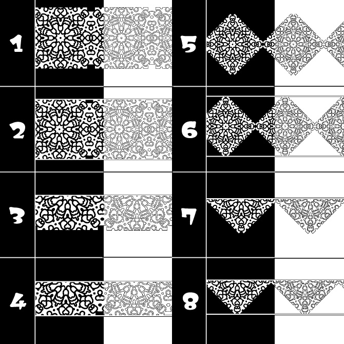 No.132みそおねぎ飾り枠集