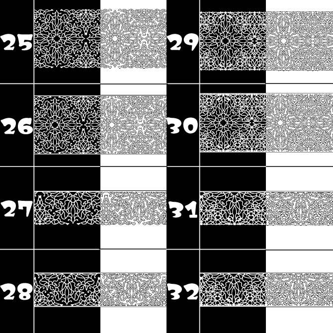 No.135aみそおねぎ飾り枠集