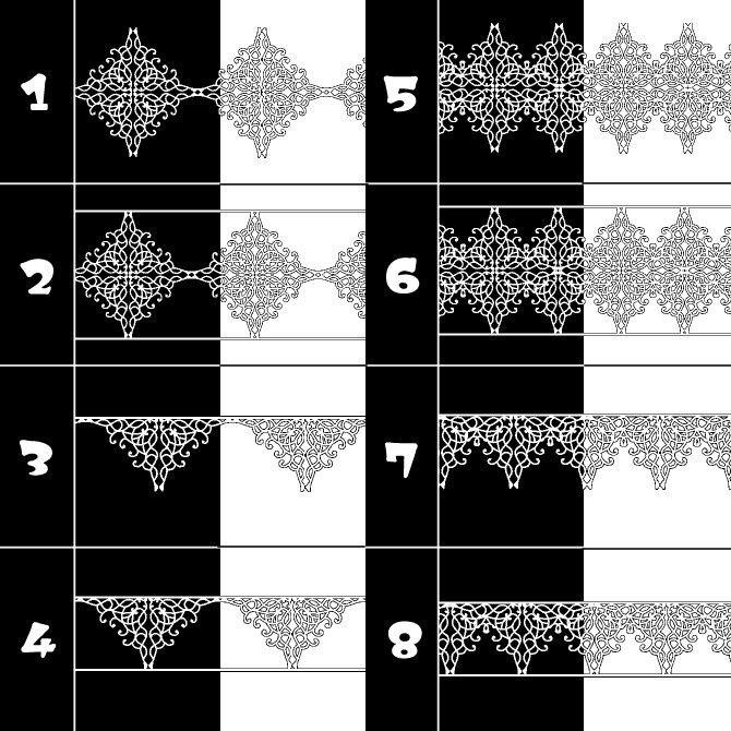 No.135bみそおねぎ飾り枠集