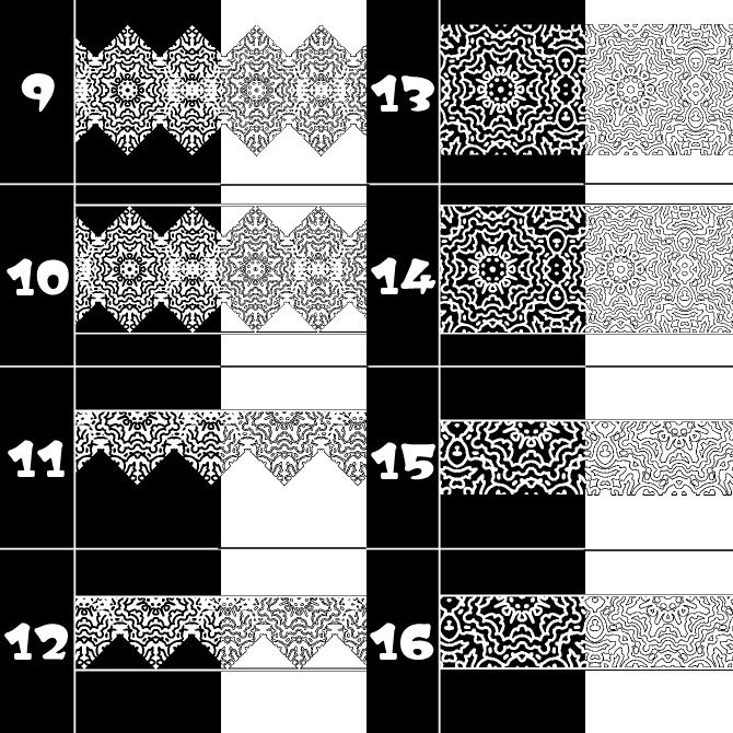 No.136みそおねぎ飾り枠集