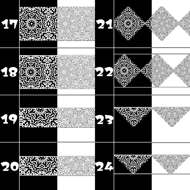 No.136みそおねぎ飾り枠集