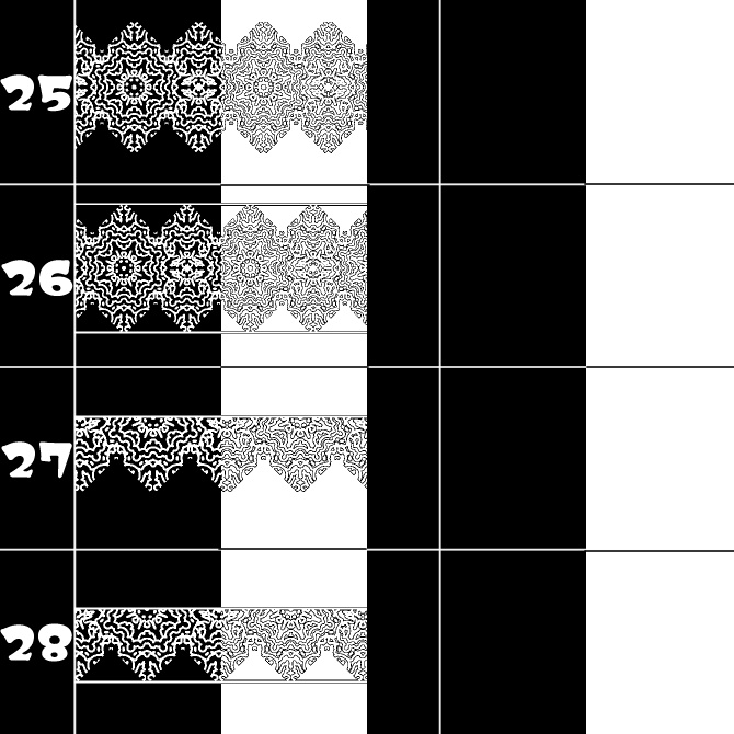 No.136みそおねぎ飾り枠集